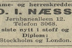 Bilde av Skredder O. I. Næss